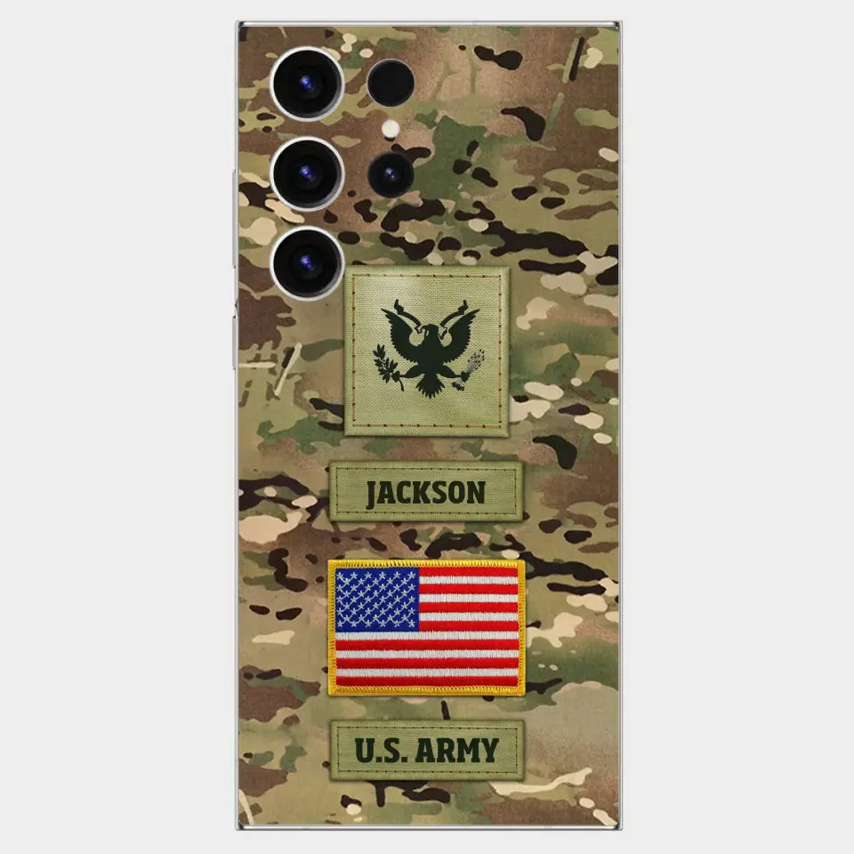 Custom Personalized Veteran Phone Case  - Case For iPhone/Samsung