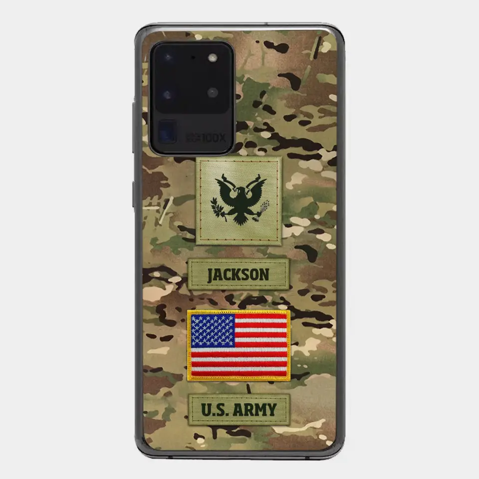 Custom Personalized Veteran Phone Case  - Case For iPhone/Samsung