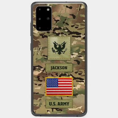 Custom Personalized Veteran Phone Case  - Case For iPhone/Samsung