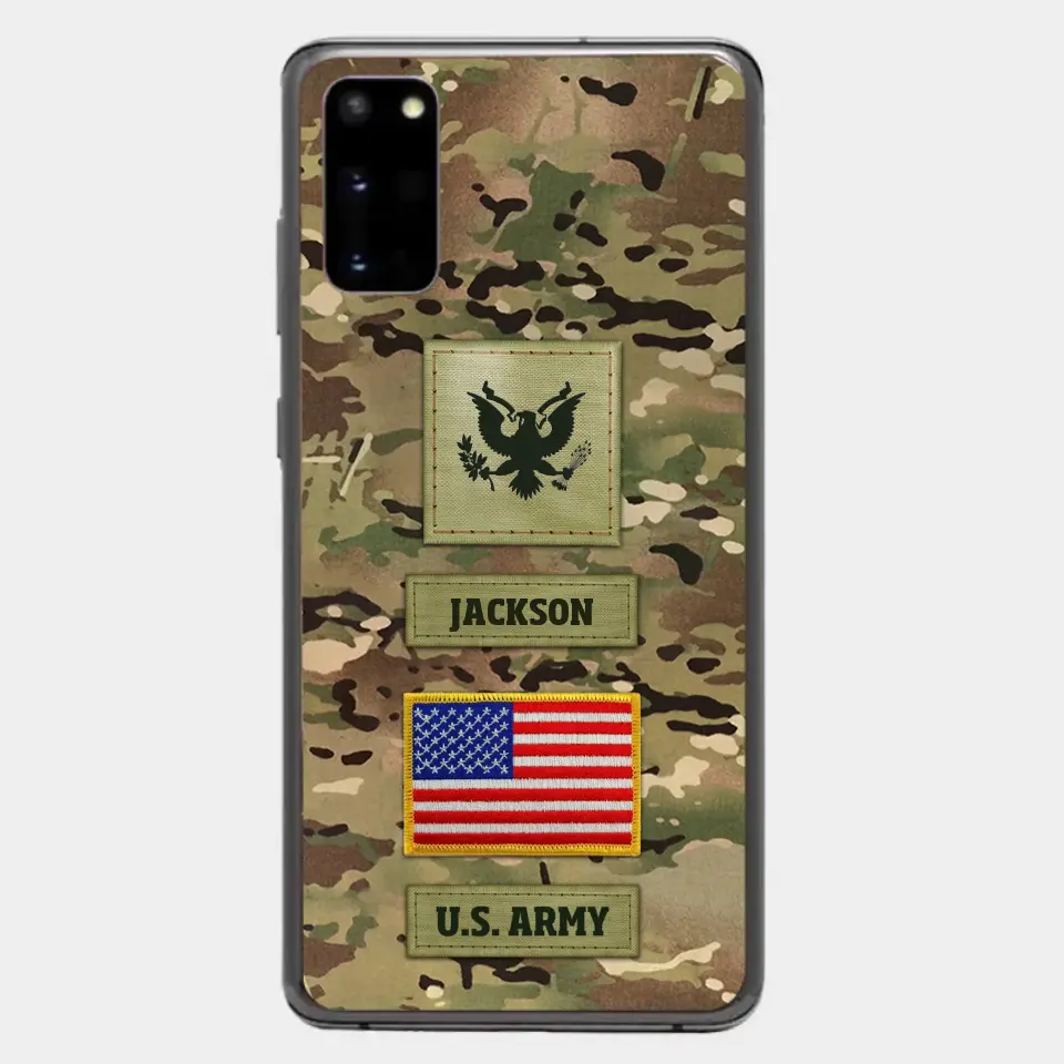 Custom Personalized Veteran Phone Case  - Case For iPhone/Samsung