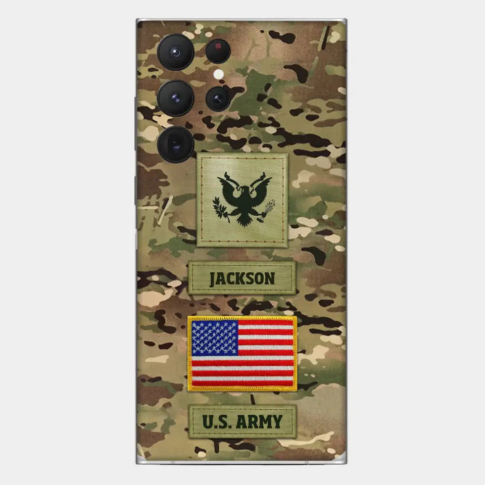 Custom Personalized Veteran Phone Case  - Case For iPhone/Samsung
