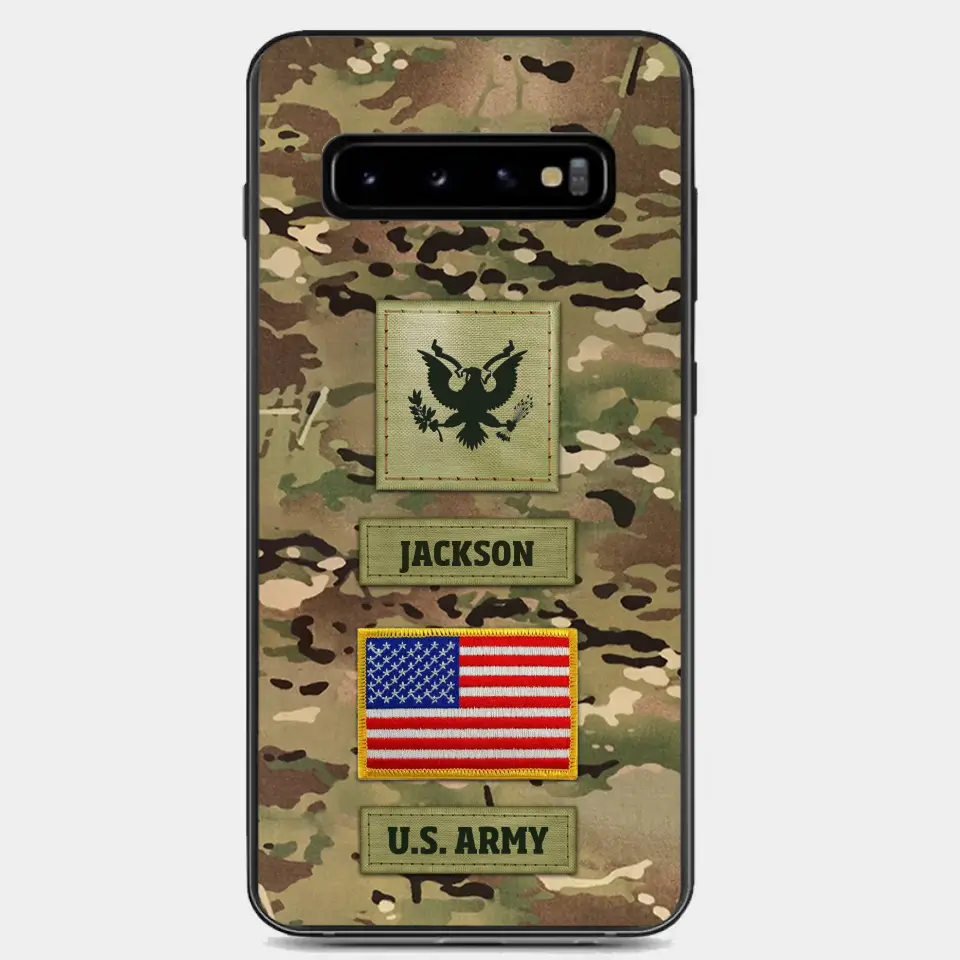 Custom Personalized Veteran Phone Case  - Case For iPhone/Samsung