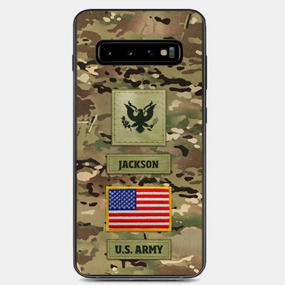 Custom Personalized Veteran Phone Case  - Case For iPhone/Samsung