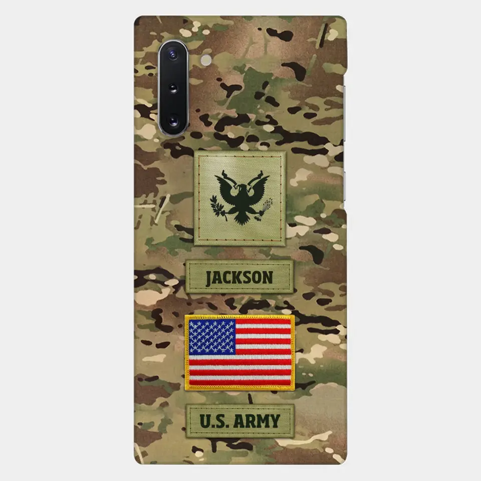 Custom Personalized Veteran Phone Case  - Case For iPhone/Samsung