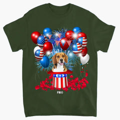 Limited Edition Dog 4th Of July - Personalized T-Shirt, 4th Of July Dog