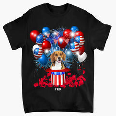 Limited Edition Dog 4th Of July - Personalized T-Shirt, 4th Of July Dog