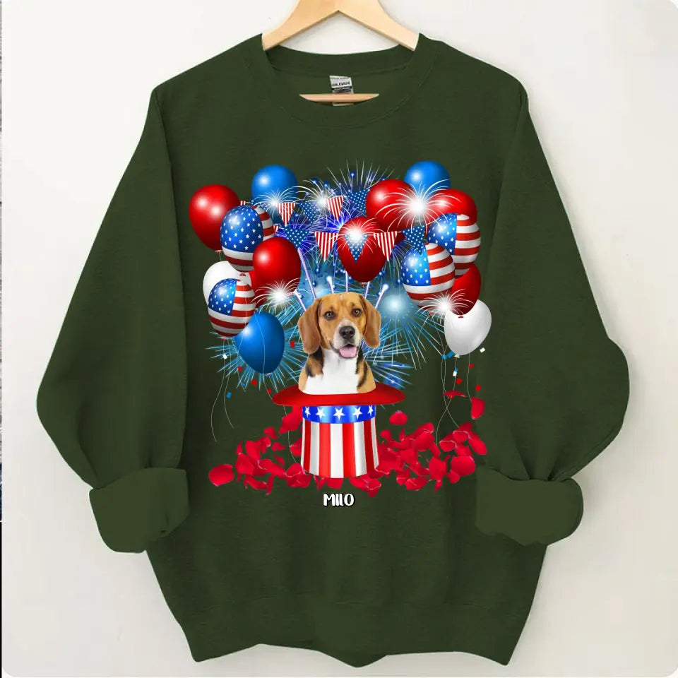 Limited Edition Dog 4th Of July - Personalized T-Shirt, 4th Of July Dog