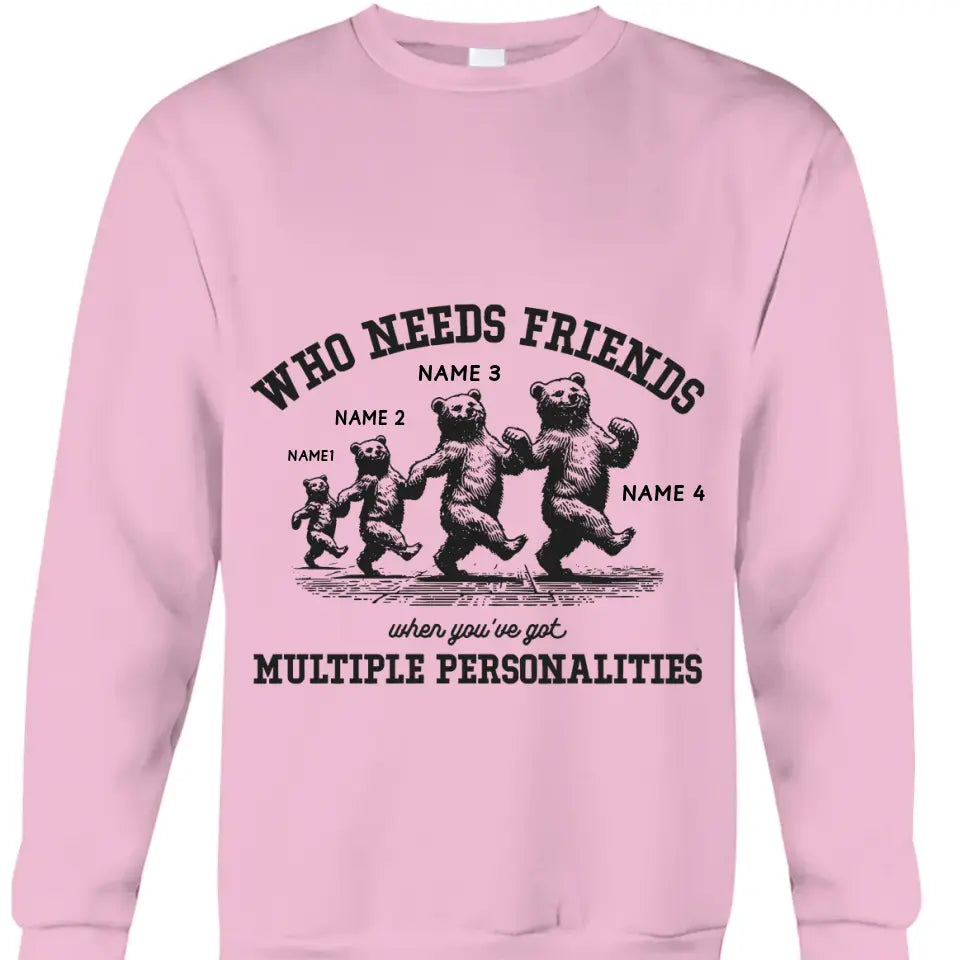 Who Needs Friends When You've Got Multiple Personalities Clothing