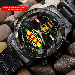 Personalized Vietnam Veteran Watch