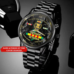 Personalized Vietnam Veteran Watch