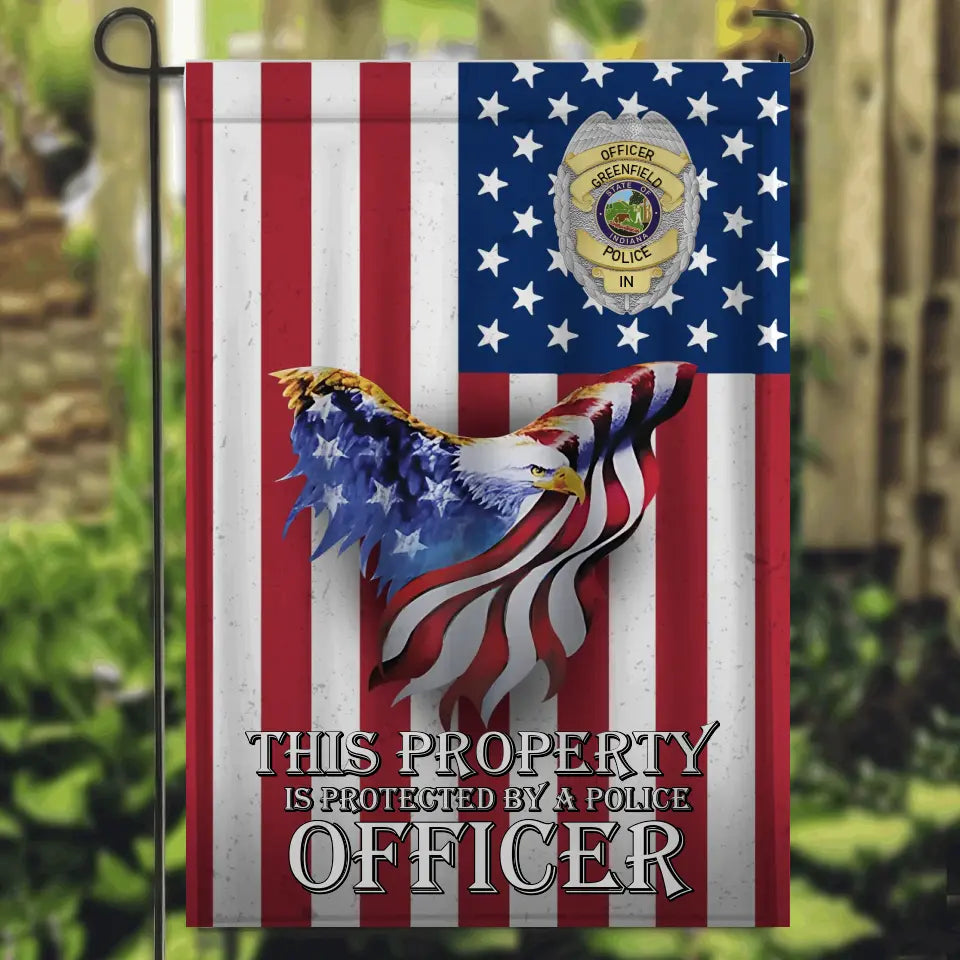 Veteran Flag - Protected