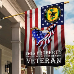 Veteran Flag - Protected