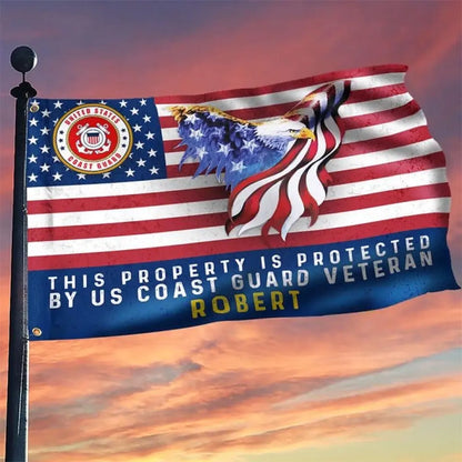 Grommet flag - Free Eagle