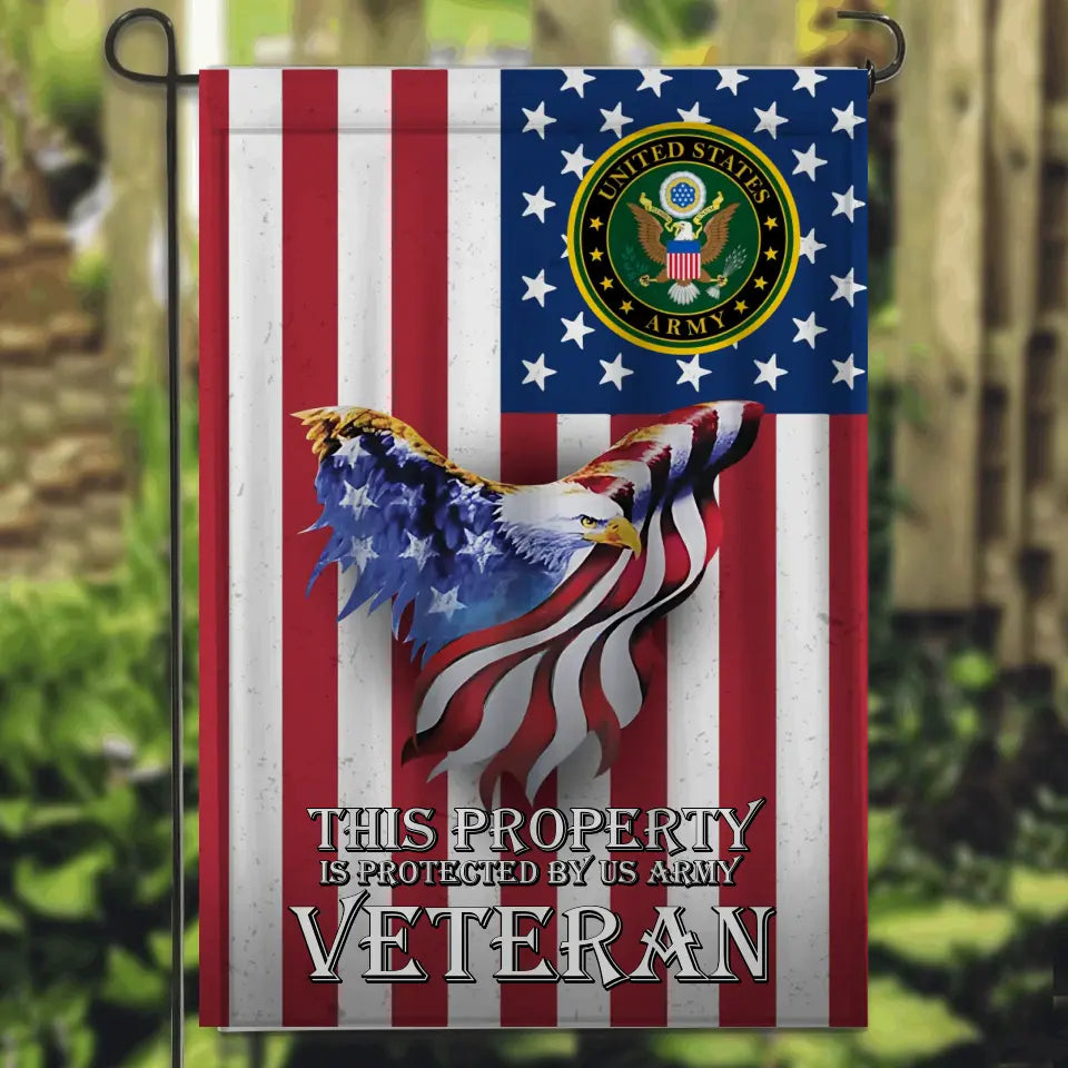 Veteran Flag - Protected