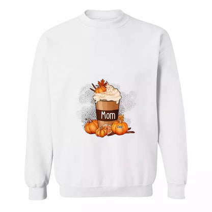 Grandma Mom Pumpkin Spice Latte Personalized Shirt
