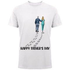 Personalized Happy Father's Day Nurse Dad Gift For Dad T-shirt