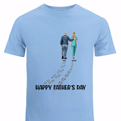 Personalized Happy Father's Day Nurse Dad Gift For Dad T-shirt