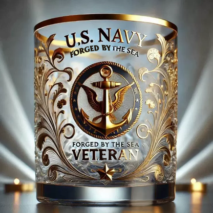 Honoring Our Heroes: The Veteran Tribute Glass