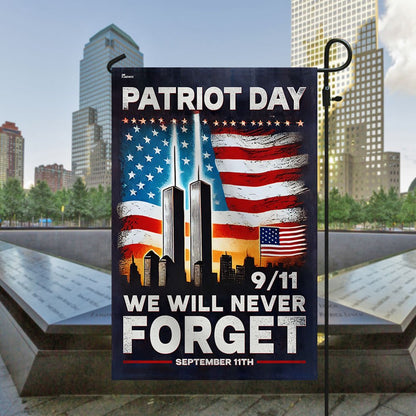 Patriot Day 911 Flag We Will Never Forget September 11th Memorial Flag