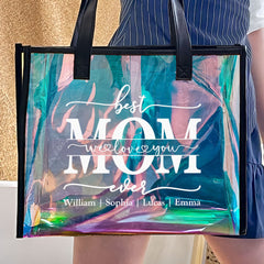 Best Mom Ever - Personalized Holographic Tote