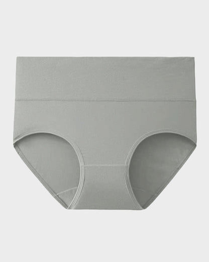 High-Waisted Full Coverage Cotton Briefs(4 pack)