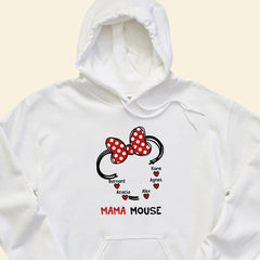 Mama Mouse Minnie Ears - Personalized Shirt - Gift For Mother