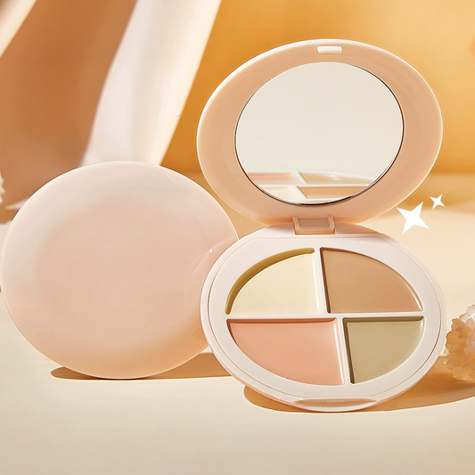 4-in-1 Face Corrector – Multifunction Palette for Glow & Correction