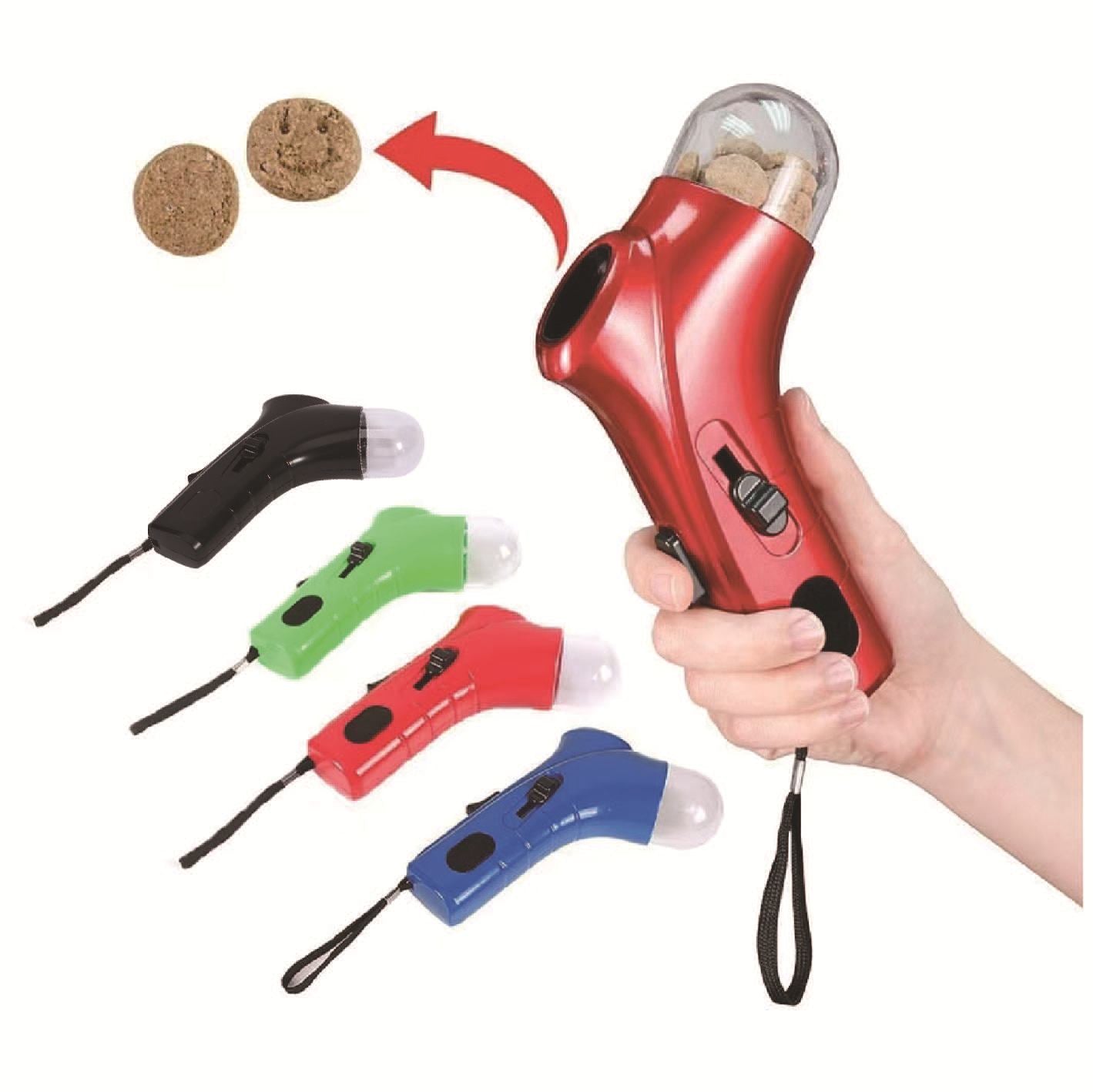 Whizzo Pet Feeder: Interactive Cat & Dog Toy with Automatic Treat Launcher – Keep Your Furry Friends Entertained!