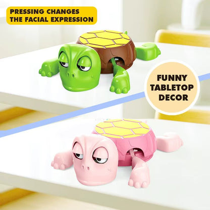 Adorable and Funny Tortoise Coaster - Unique Gag Gift and Stress-Relieving Desk Accessory