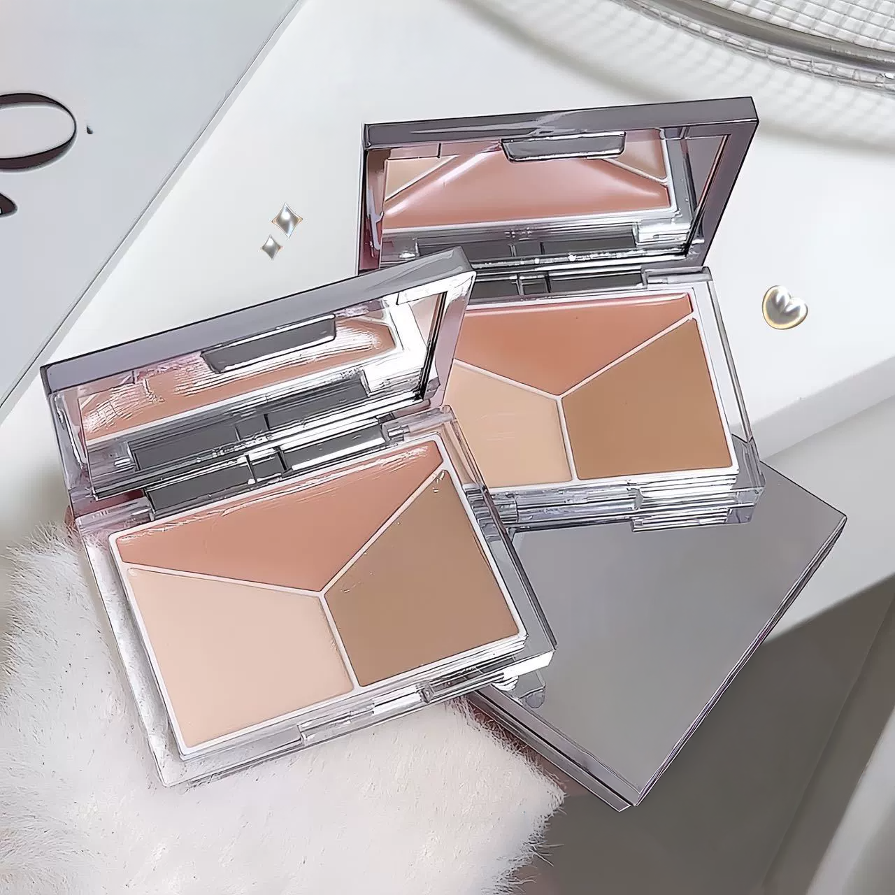 Dual-Tone Correcting Powder – Comfort & Natural Finish