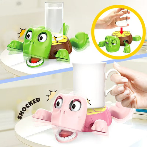 Adorable and Funny Tortoise Coaster - Unique Gag Gift and Stress-Relieving Desk Accessory