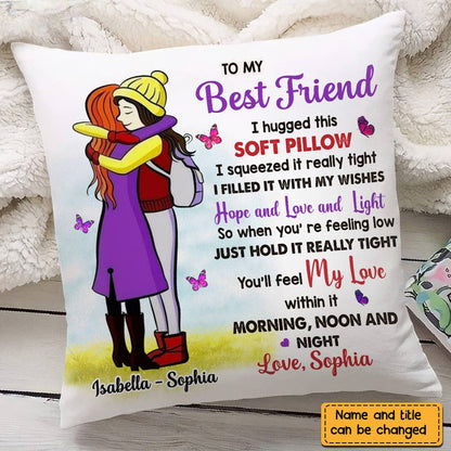 Friends Hug Pillow
