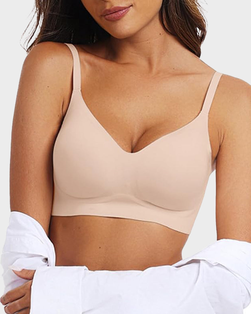 Seamless Soft Support Push Up Bra