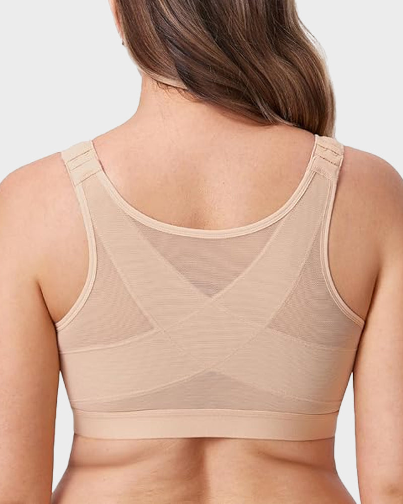 Soft X-shaped Back Posture Bra