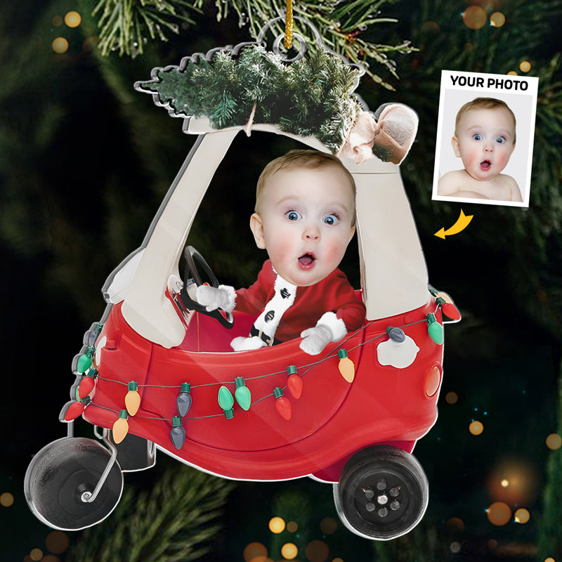 Custom Photo Our Favorite Gift - Family Personalized Custom Ornament - Acrylic Custom Shaped - Christmas Gift For Baby Kids, Newborn Baby