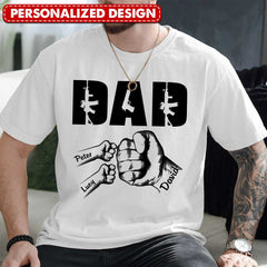 Father's Day Second Amendment Rifle Dad Personalized T-shirt