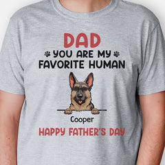 You Are My Favorite Human, Personalized Shirt, Gifts For Dog Lovers