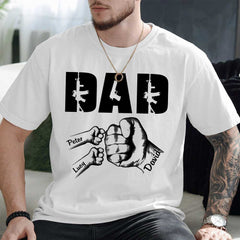 Father's Day Second Amendment Rifle Dad Personalized T-shirt