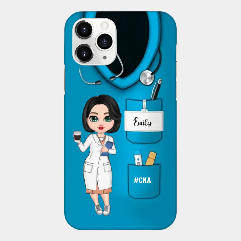 Nurse Life Pretty Doll Nurse Personalized Phone Case