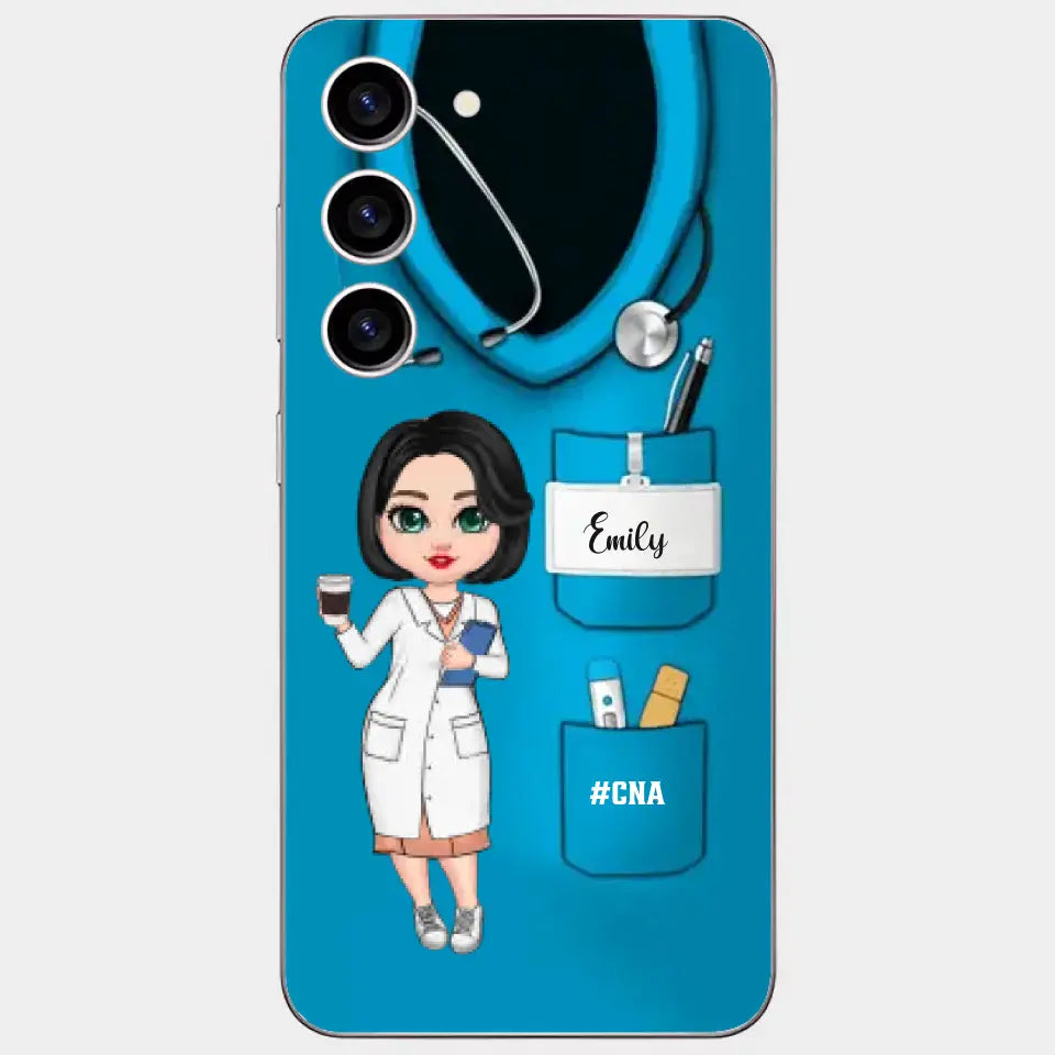 Nurse Life Pretty Doll Nurse Personalized Phone Case