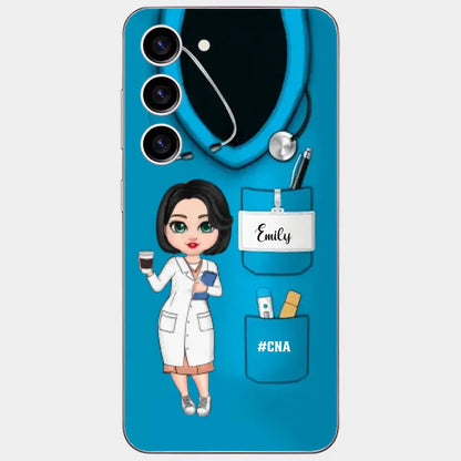Nurse Life Pretty Doll Nurse Personalized Phone Case