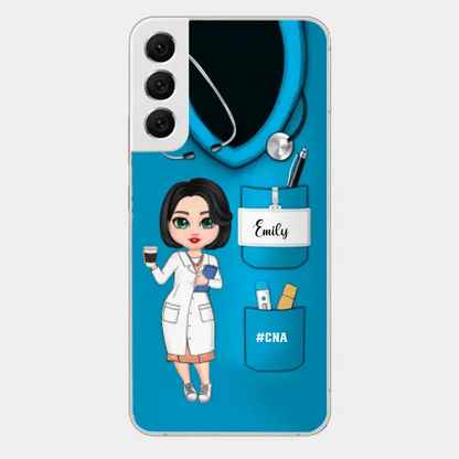Nurse Life Pretty Doll Nurse Personalized Phone Case