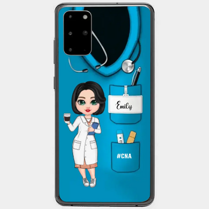 Nurse Life Pretty Doll Nurse Personalized Phone Case