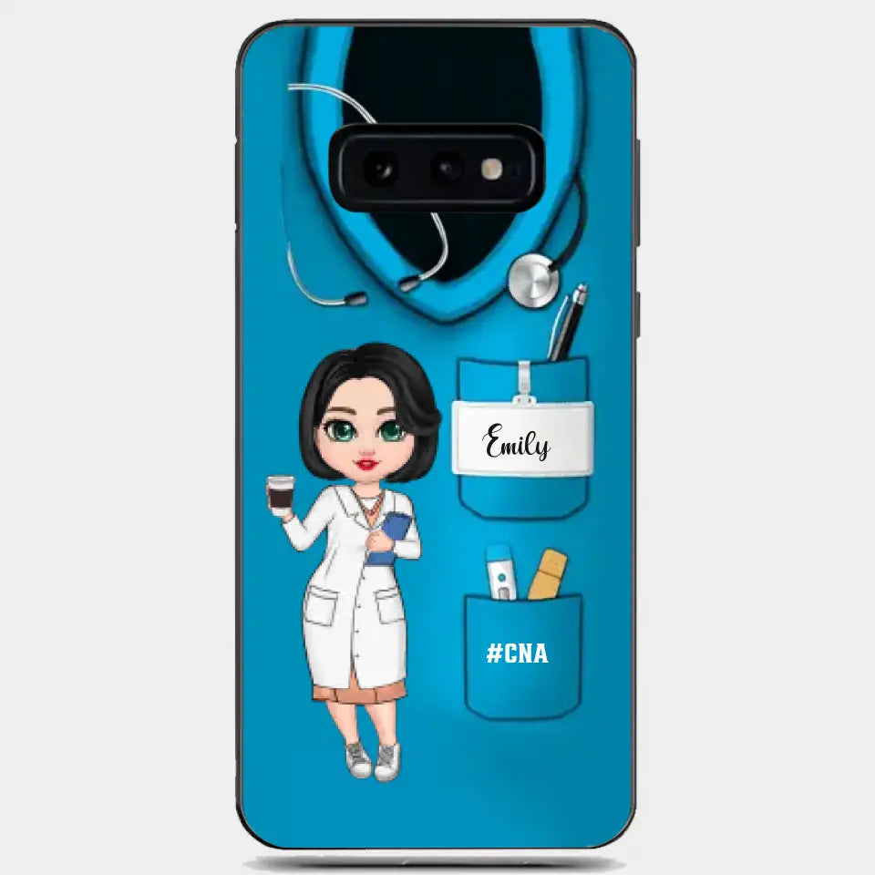 Nurse Life Pretty Doll Nurse Personalized Phone Case