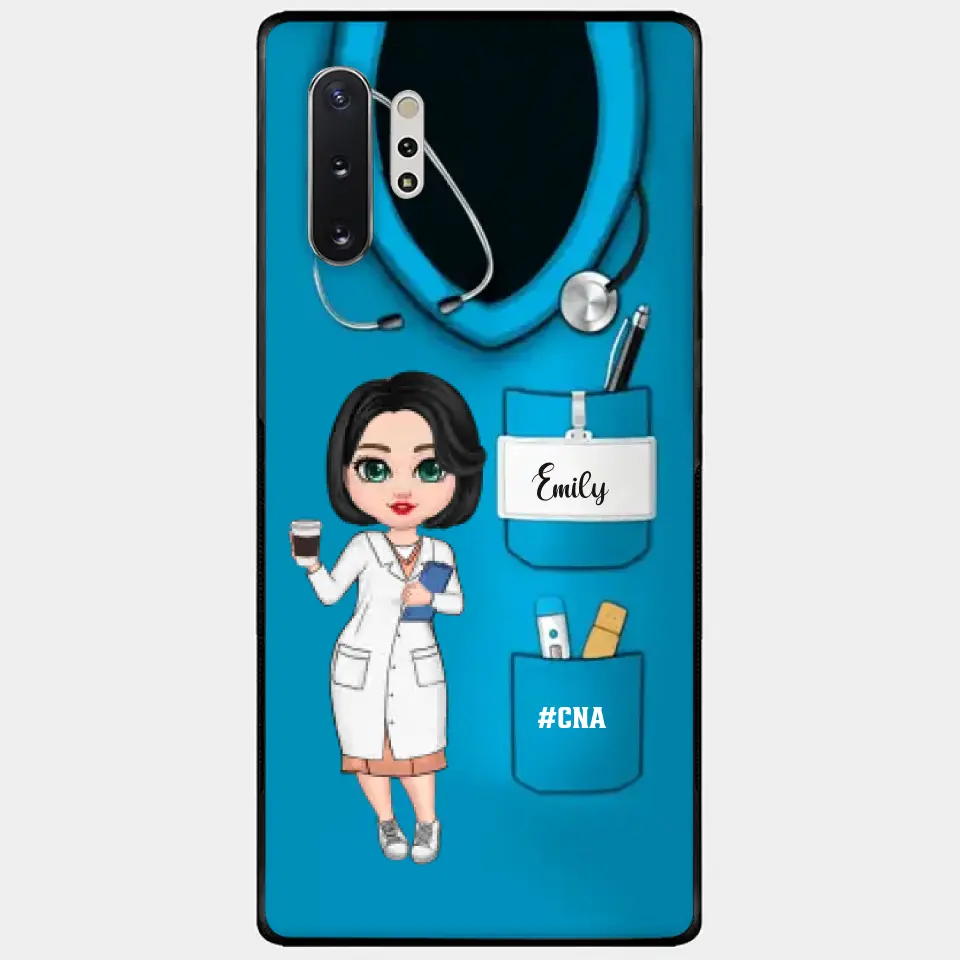 Nurse Life Pretty Doll Nurse Personalized Phone Case