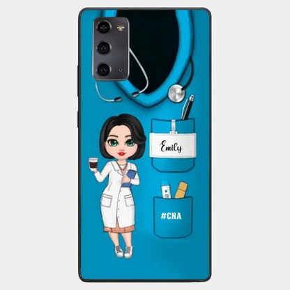 Nurse Life Pretty Doll Nurse Personalized Phone Case