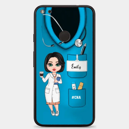 Nurse Life Pretty Doll Nurse Personalized Phone Case