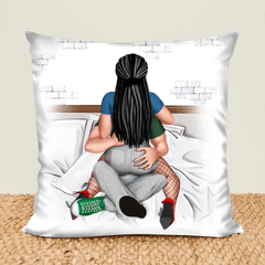 You Give Me A Boner - Personalized Throw Pillow - Gift For Him/Her - Personalized Throw Pillow For Couples