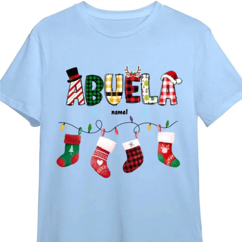 Gift For Grandma Christmas Socks Shirt - Hoodie - Sweatshirt