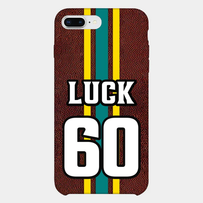 Personalized Football Phone Cases Custom Name And Number Player All Over Print Cases